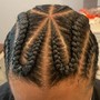 Individual Braids : JUMBO Knotless box braid