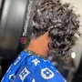 Men’s Partial Curly Perm / Permanent Wave