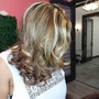 Highlights bundle shoulder or short hair