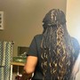 1.0 boho braids shoulder length