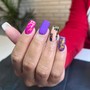 Gel Manicure w/designs