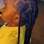 Kid Braided ponytail