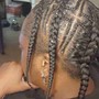 Boy braids