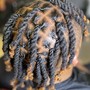 LOC STYLES- Barrels in Front/ Cornrows