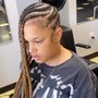 Natural Braided kid styles