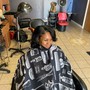 Silk Press, Hot Oil Treatment, Women's Cut