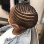 Baby bare Braids- W/ WEAVE