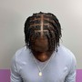 Loc Retwist with Two Strand Twist