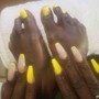 Gel Polish Feet