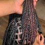 Stitch braids (ponytail