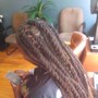 Locs retwist&style