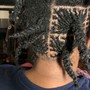 4hr Loc Session (Interloc, Retwist, Neatening and/or Styling)