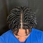 4hr Loc Session (Interloc, Retwist, Neatening and/or Styling)