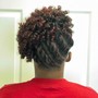 Coils/Comb twist without style(2 inches or shorter)