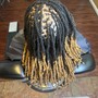 Double strands for person with less than 100 Locs