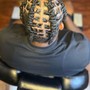 Individual Braids with natural hair