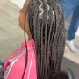 knotless braids medium