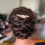 Bridal hair Styling