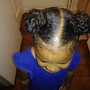 Braid down for wig or sew in