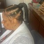 Ponytail Braids  ( medium )