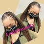 Front hair (redo)knotless Braids