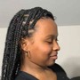 Large Knotless Braids