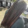 Ombré add on (knotless braids)