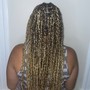 Medium Knotless Braids