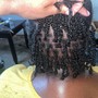 Crochet( individuals around front and cornrows)