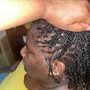 Braid down for wig or sew in