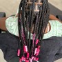 Kid's Knotless (with beads or curls) 10 and under