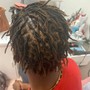 Interlock retighten on traditional locs