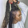 Individual crotchet locs