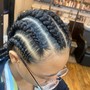 8 to 10 Feed In Braids