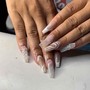 Clear gel Manicure