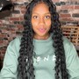 Bohemian box braids