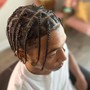 Single box braid plats (Men/Boys)