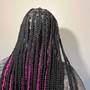 Human hair braids