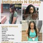 2 Feed ins braids