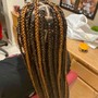 Medium Knotless Braids