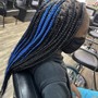 Ombré add on (knotless braids)