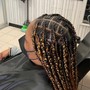 Half Feedin/Half Traditional Braids