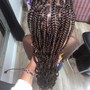 Kid's cornrows natural hair