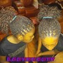 Short Kinky Twist wit Curly