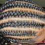 4-5 stitch feedin braids