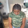 Soft locs over locs 18” (Waist)