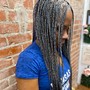 Deposit for Box Braids w/hair provided by salon