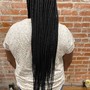 Deposit for Box Braids w/hair provided by salon