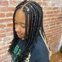 Deposit for Box Braids w/hair provided by salon