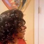 Big chop cut -Pixie curl -waves-with relaxer